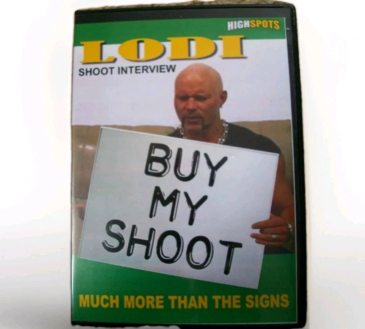 Lodi Shoot Interview DVD WCW Wrestling Highspots Raven's Flock Hollywood Blondes