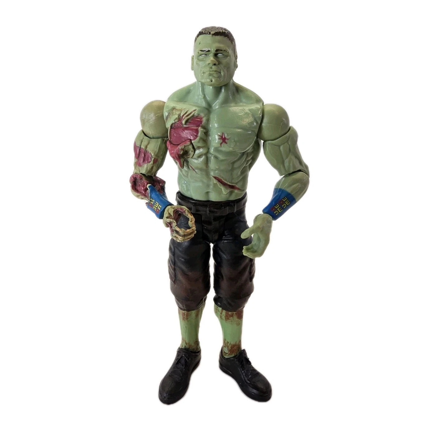 John Cena Zombie WWE Out Of Box Action Figure Mattel