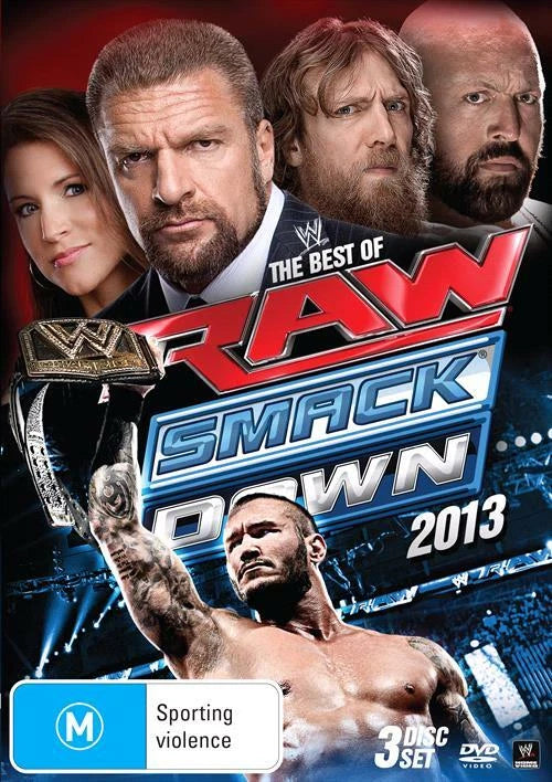 WWE Best of Raw Smackdown 2013 (3 DVD 2013) Region 4 NEW SEALED