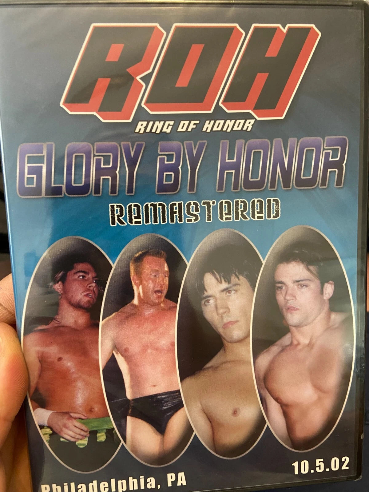 ROH Ring Of Honor Glory By Honour 2002 NEW/sealed region 1 DVD (pro wrestling)