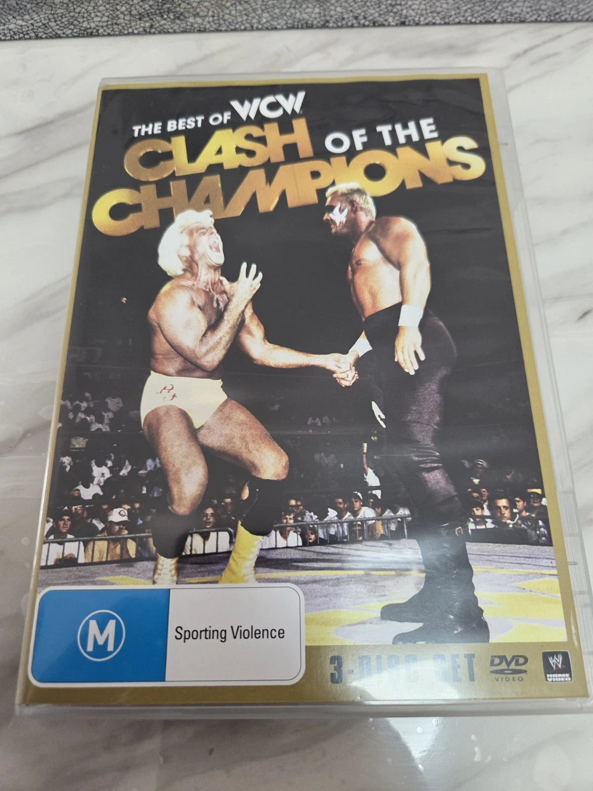WWE SEALED WCW Best of Clash of the Champions 3-Disc Set (DVD, M)