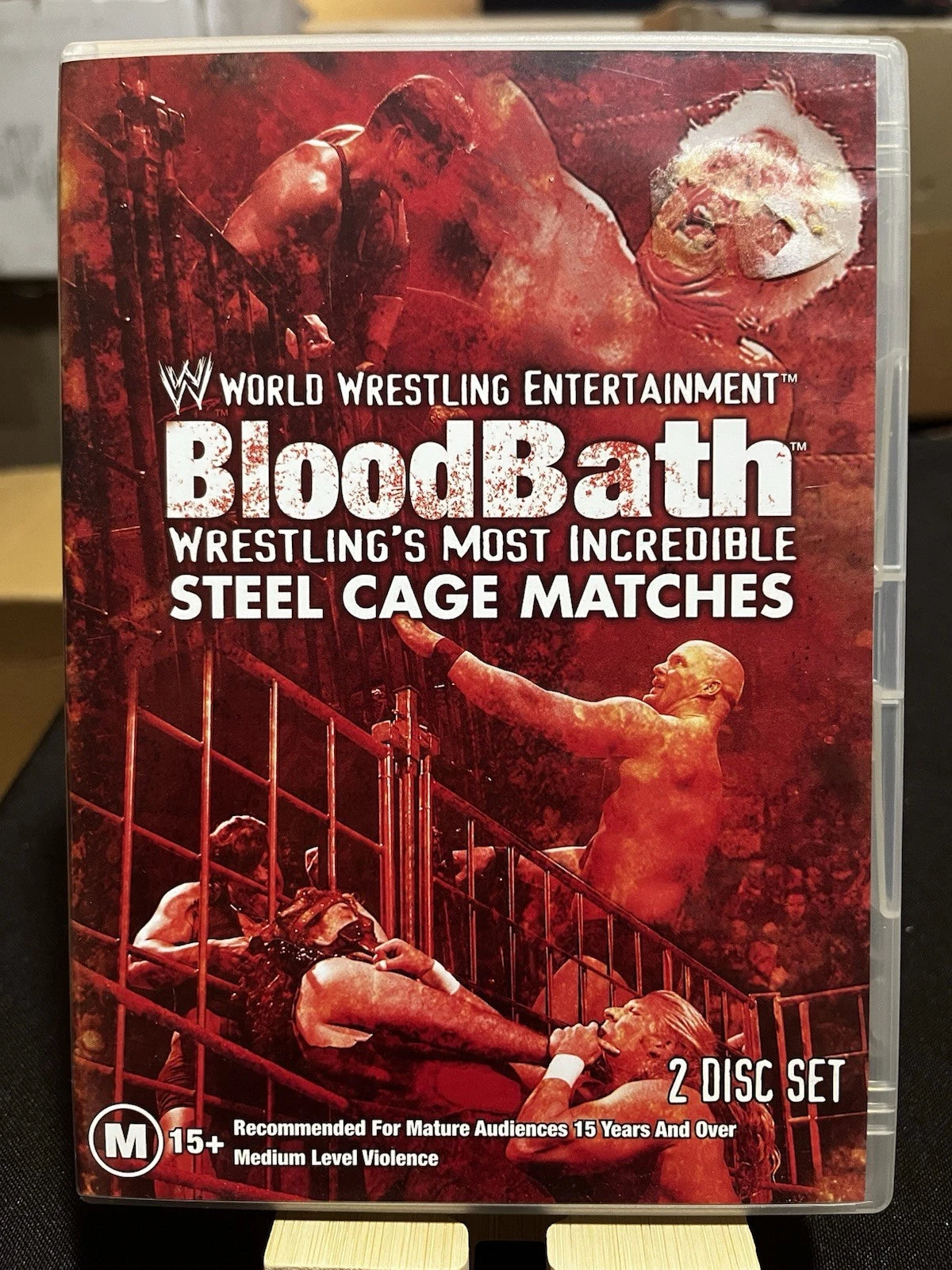 WWE Bloodbath: Wrestling’s Most Incredible Steel Cage Matches 2 DVD Set NTSC