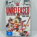 WWE Unreleased Never Before Seen Matches 1986-1995 DVD 3-Disc Set R4