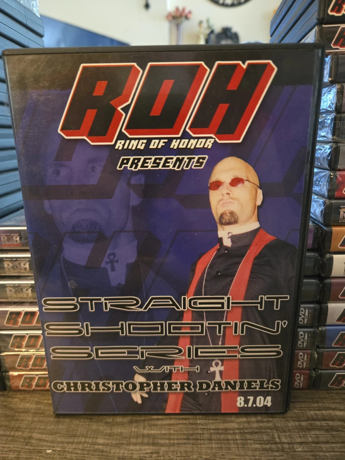 ROH presents Straight Shootin’ Series Christopher Daniels shoot interview DVD