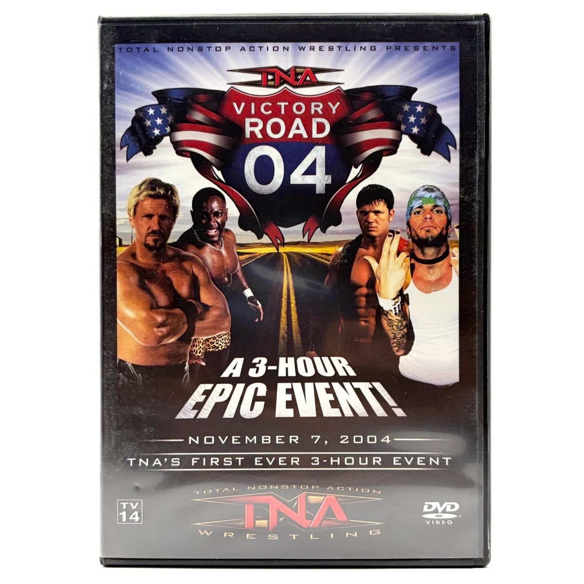 TNA Victory Road 04 November 7th, 2004 2-Disc DVD Wrestling