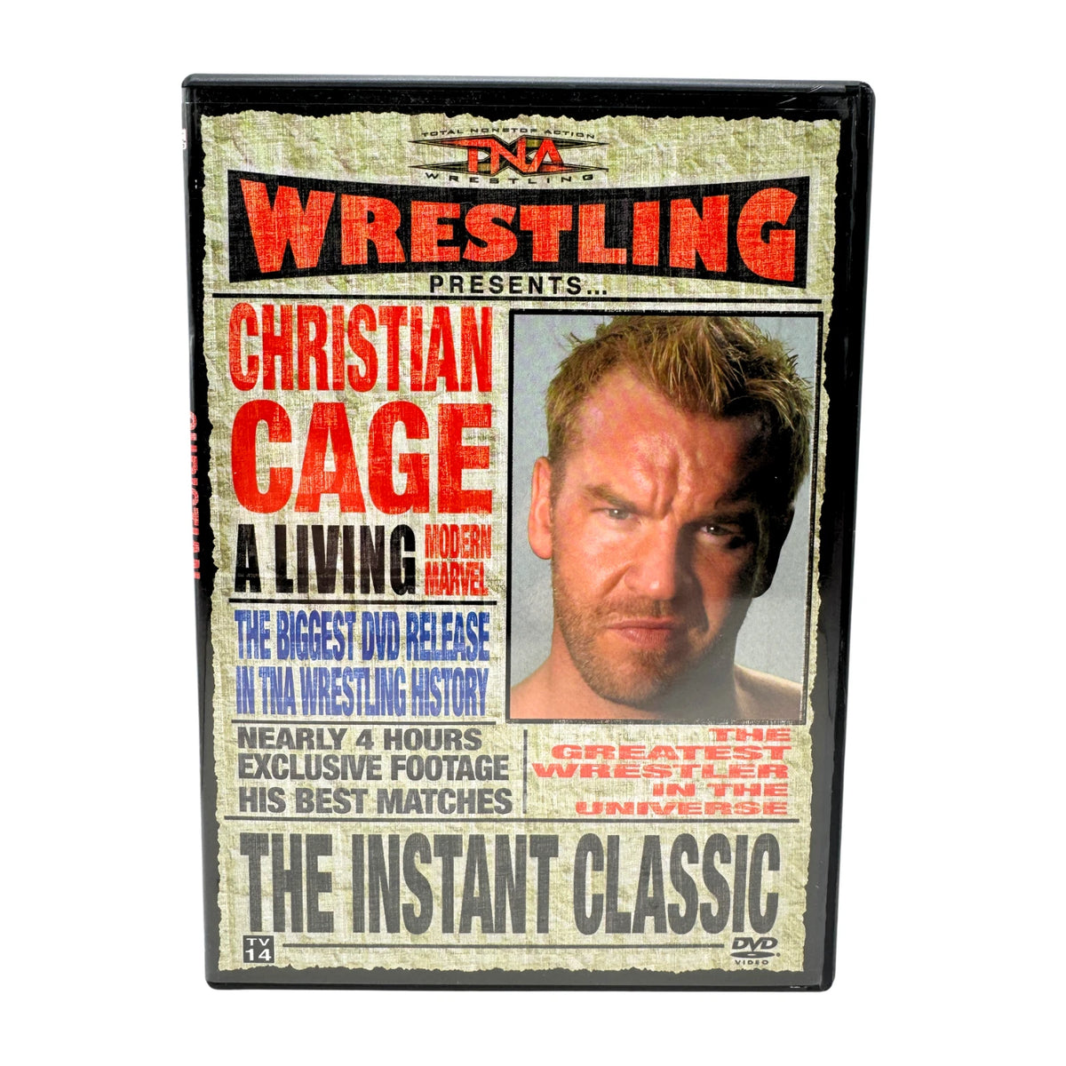 TNA Best of Christian Cage Instant Classic (DVD) Christian Cage Wrestling