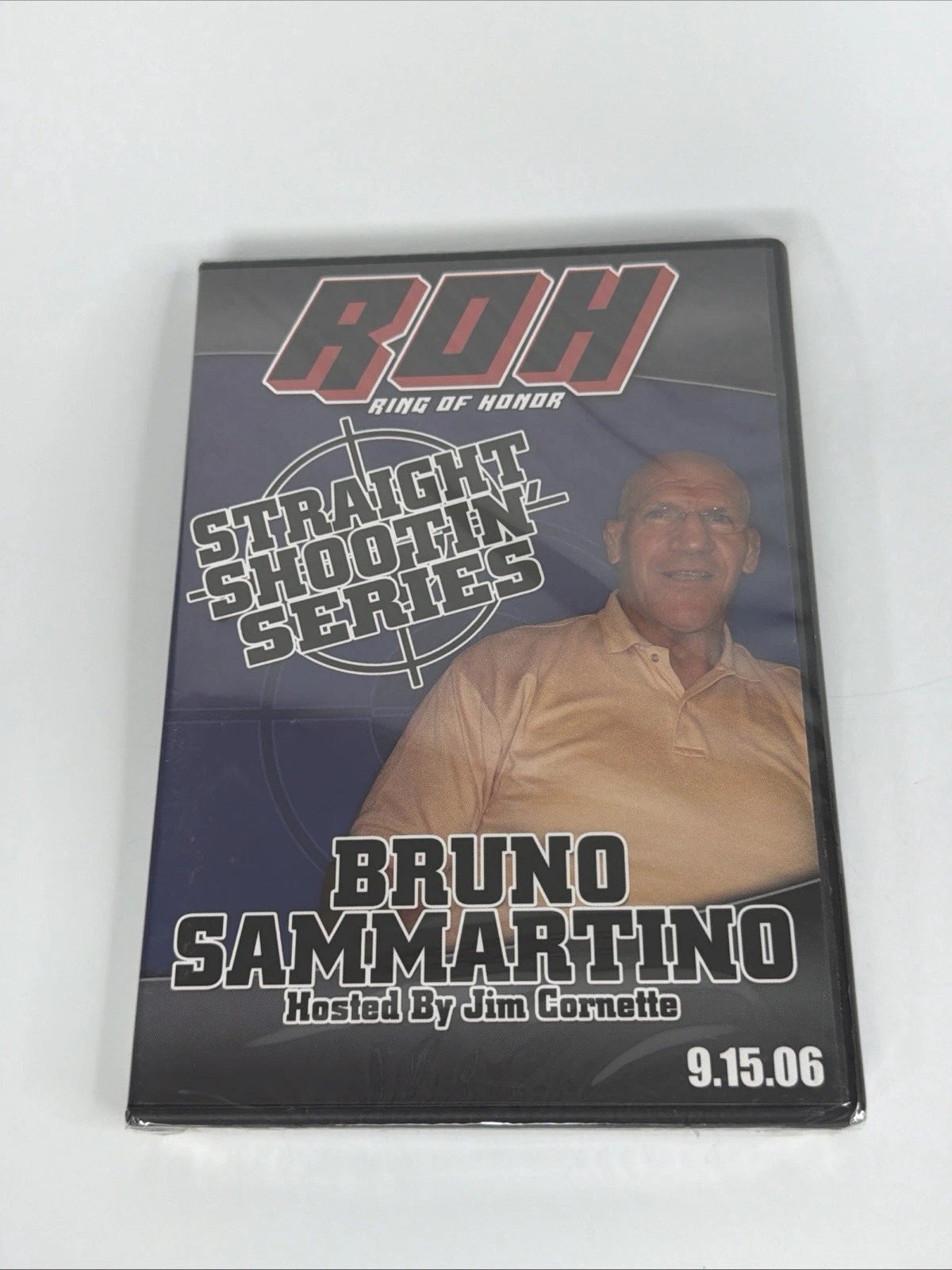 ROH Bruno Sammartino STRAIGHT SHOOTIN SERIES (DVD, 2006) WWE NEW Sealed