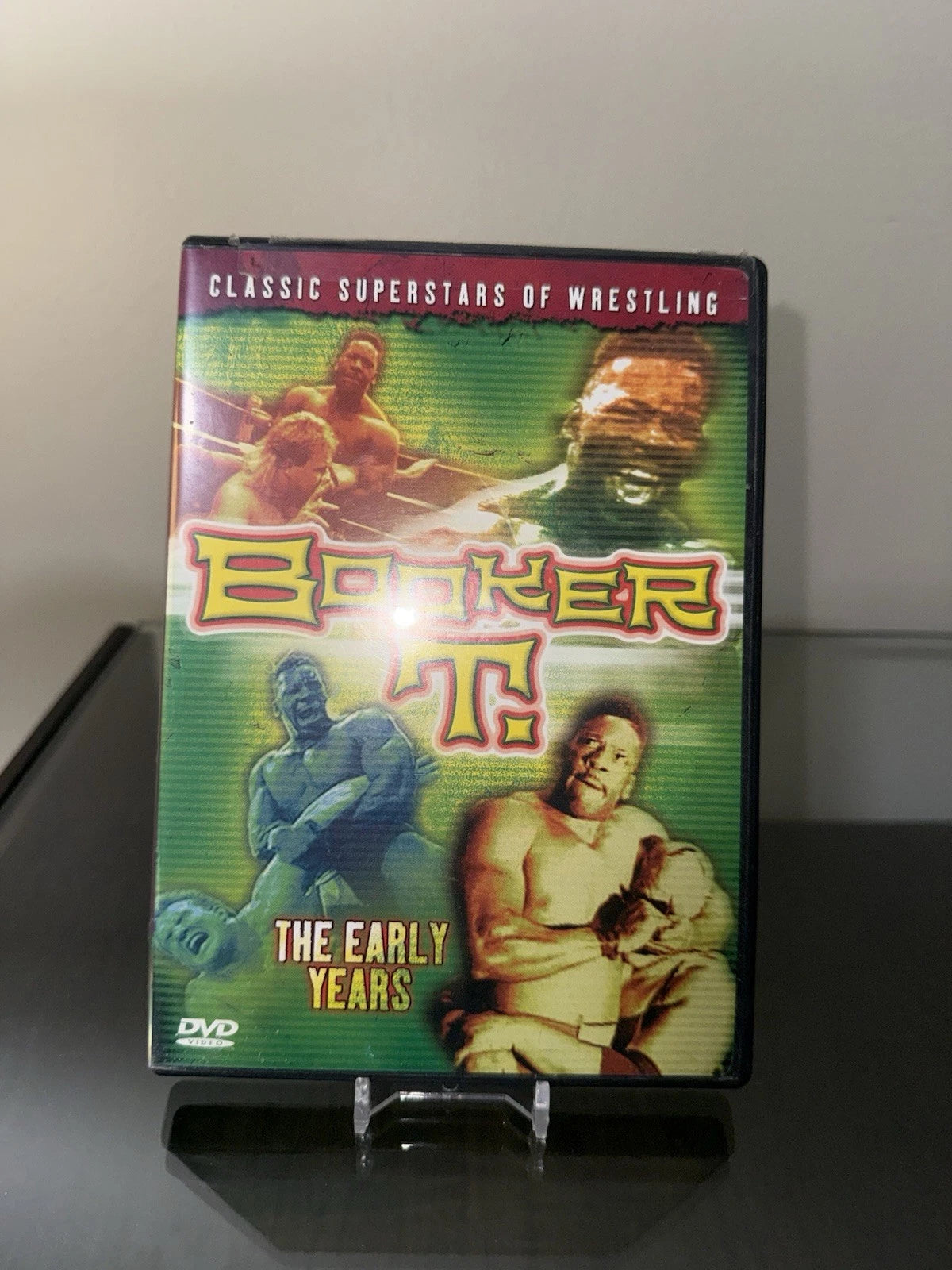 Booker T The Early Years DVD Classic Superstars of Wrestling GWF WCW WWE 2003