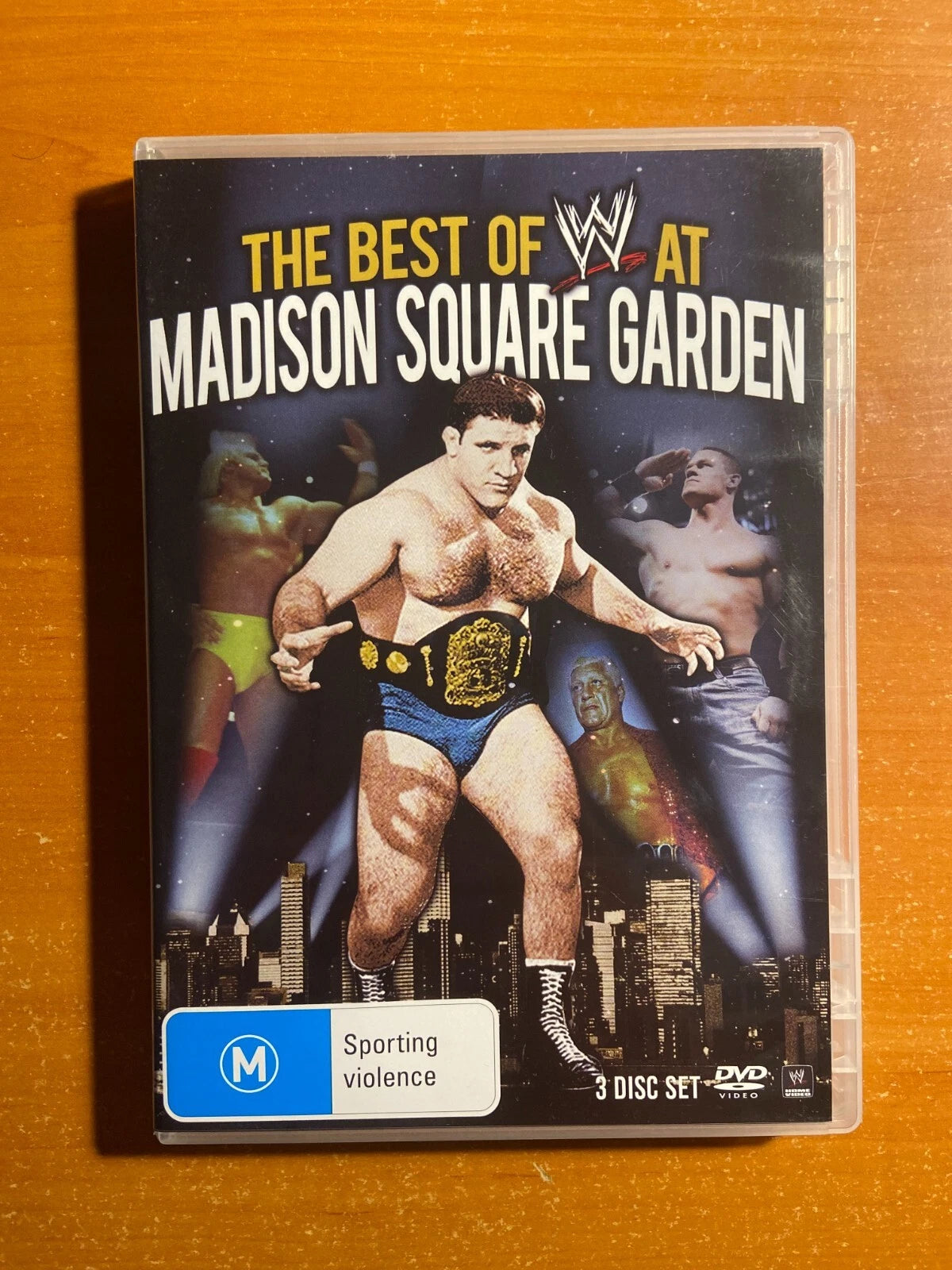 WWE WWF - Best of WWF at Madison Square Garden MSG - 3DVD
