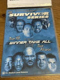WWE Survivor Series 2001 Winner Takes All Dvd Region 4 The Rock Steve Austin