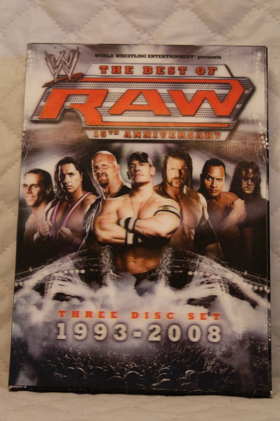 The Best Of Raw 15th Anniversary WWE Three Disc Box Set Wrestling DVD Region 4