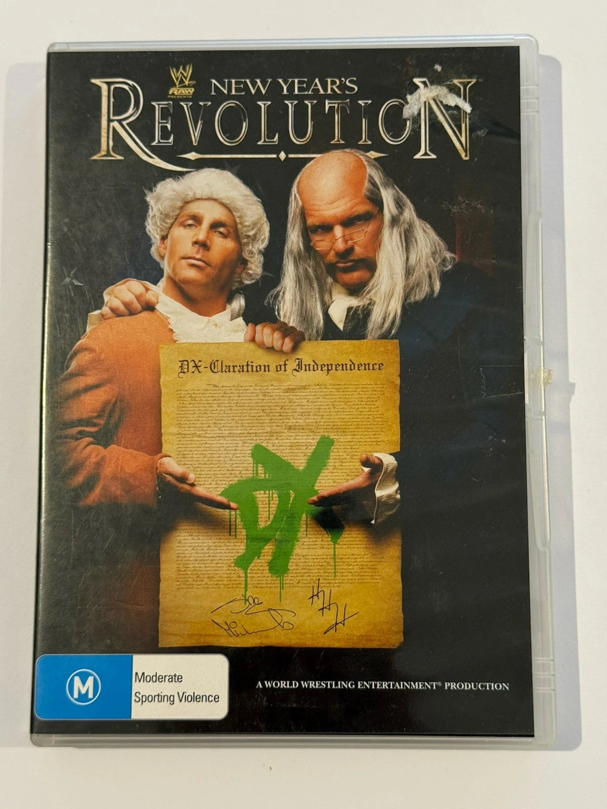 WWE New Year’s Revolution 2007 – DVD – Region 4 – M – Full Screen – 180 Min