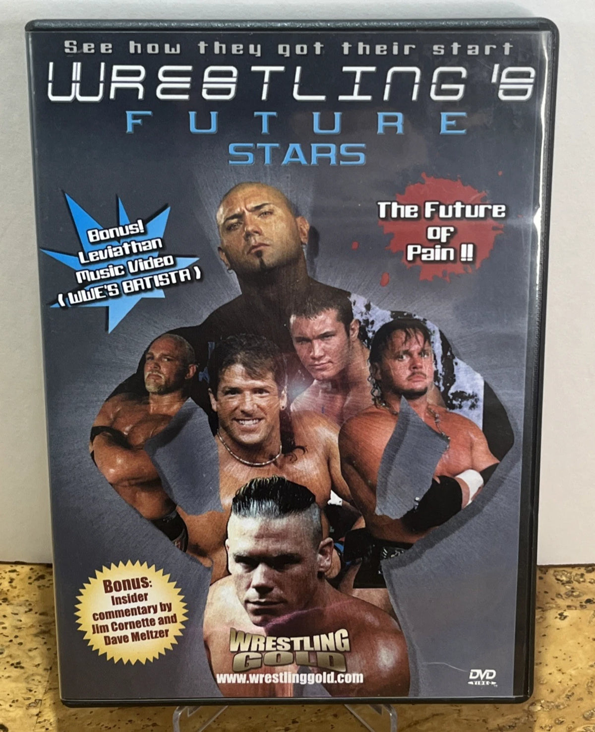 Wrestling's Future Stars (DVD, 2002) OVW, Jim Cornette, Cena, Orton, Batista