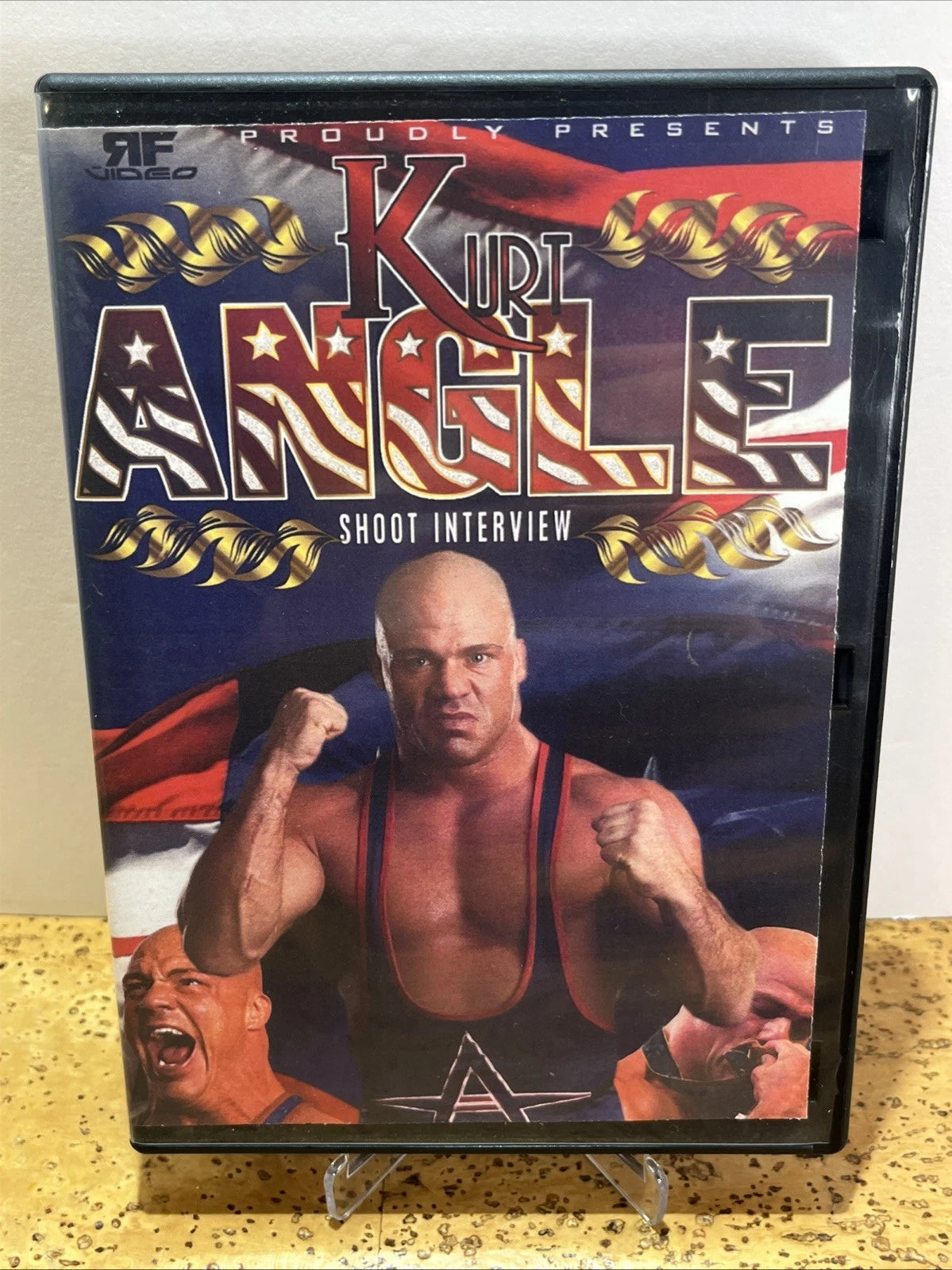 Kurt Angle Shoot Interview-(DVD, 1 Disc) Highspots, WWE/TNA, Wrestling-Fast Ship