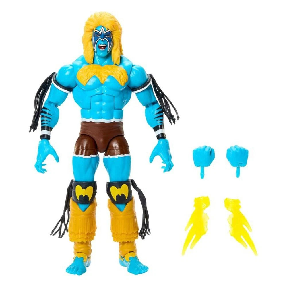 Ultimate Warrior WWE Elite Street Fighter Action Figure Mattel