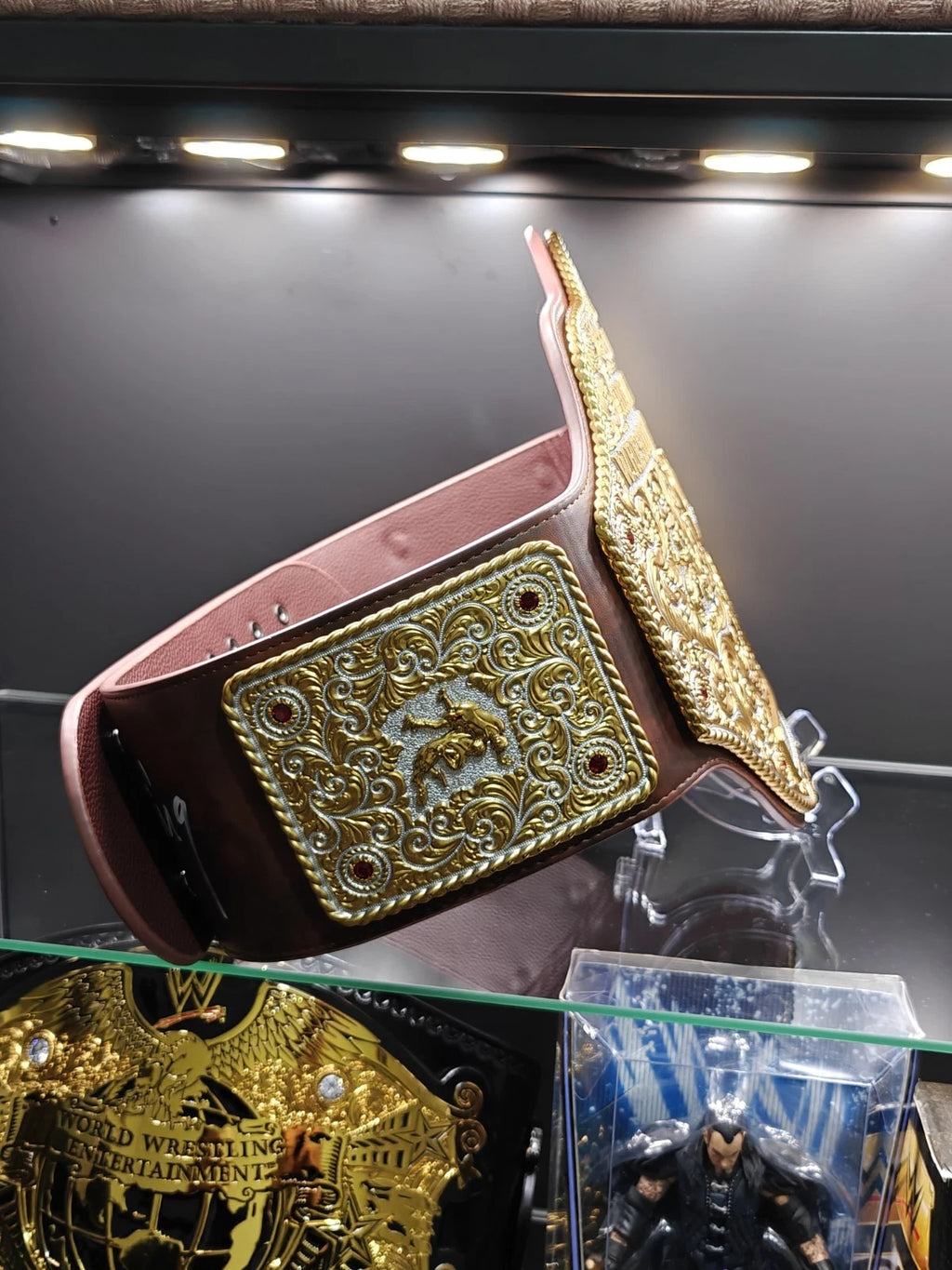 Ric Flair Sting WWE Autographed World Championship Replica Title Belt Signed COA