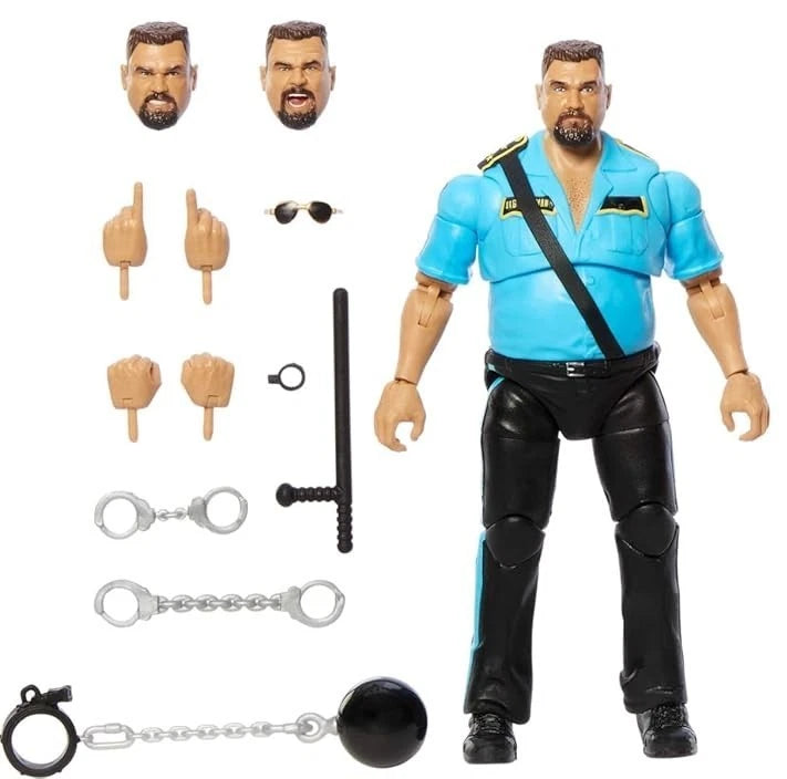 Big Boss Man Black Card WWE Coliseum Collection Ultimate Edition Action Figure
