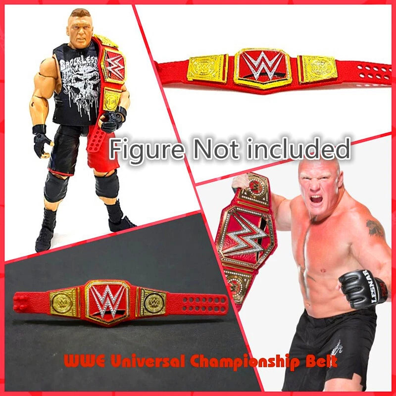 WWE Universal Championship Title Belt WWE for Action Figure box