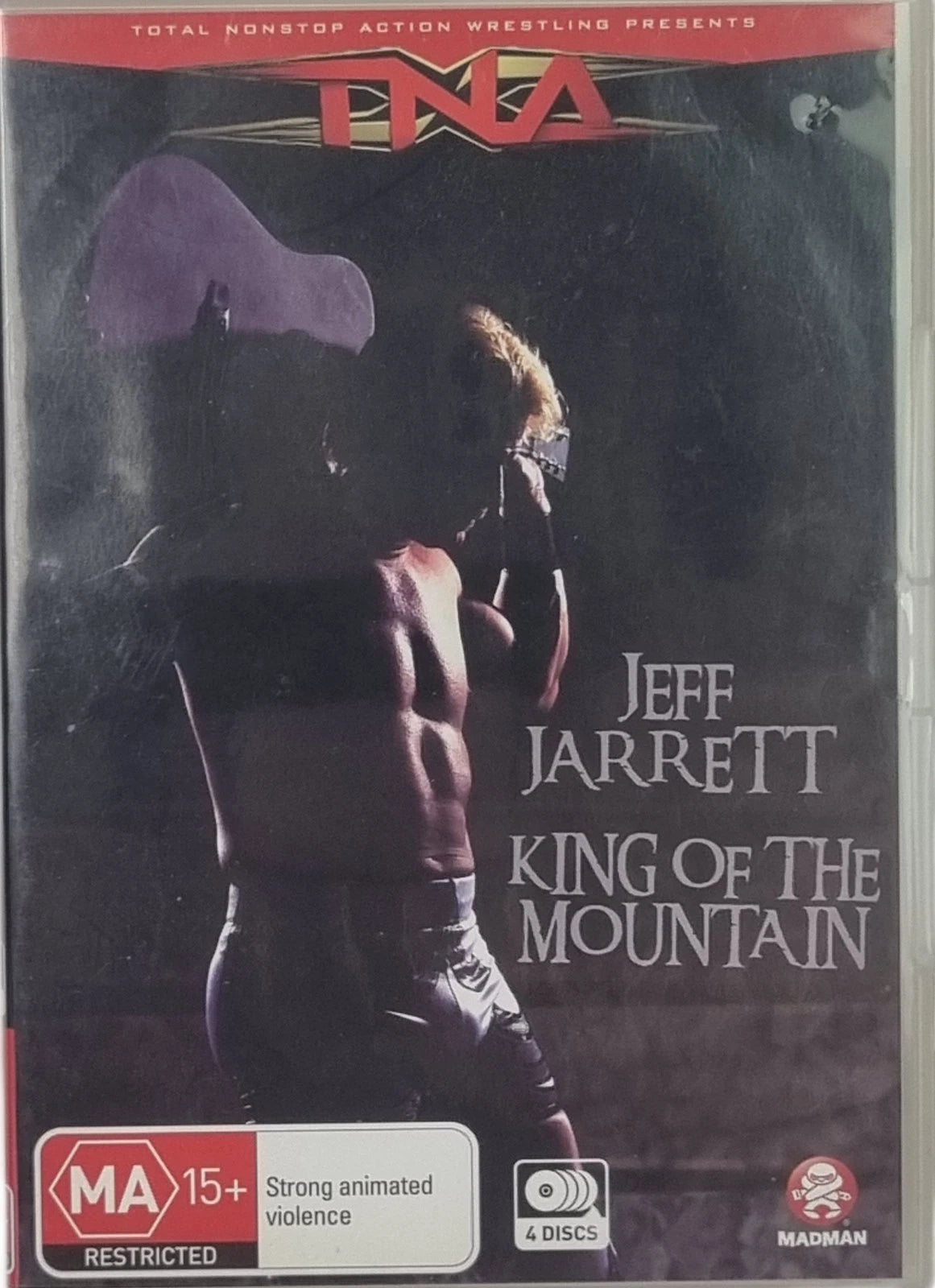 TNA Wrestling Jeff Jarrett: King of the Mountain, DVD, R4, Brand New Sealed