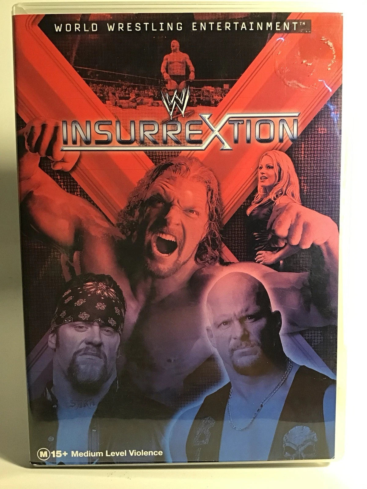 Wrestling WWE Insurrextion (DVD, 2002)Triple H, Undertaker, Stone Cold