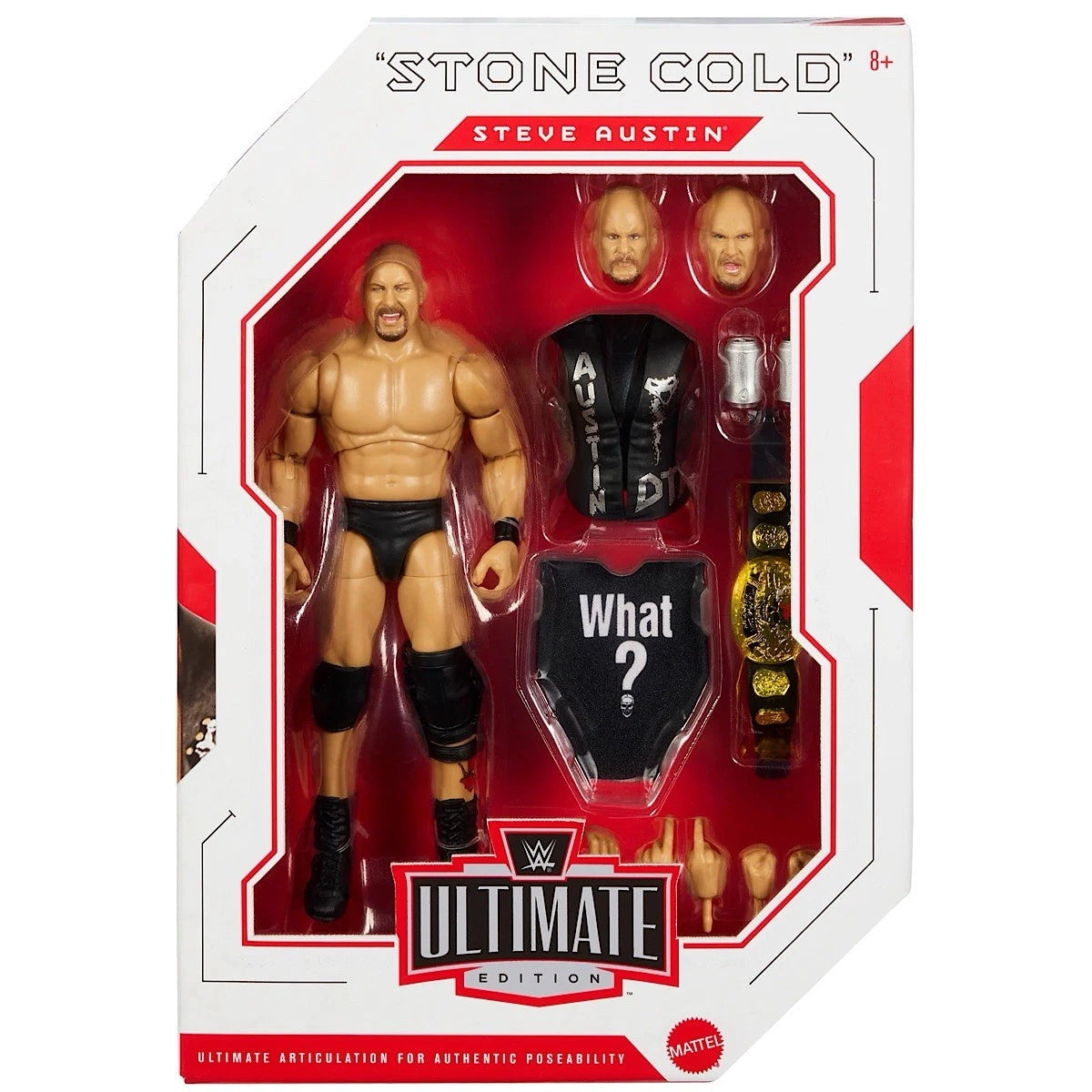 Stone Cold Steve Austin WWE Ultimate Edition 32 Action Figure