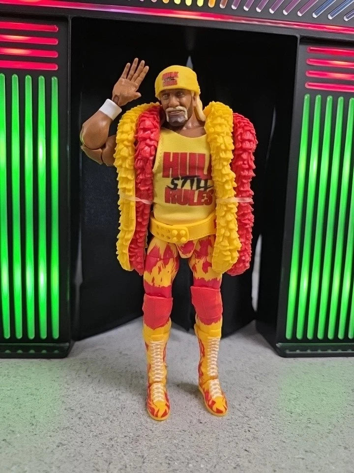 Hulk Hogan WWE Out Of Box Elite Hulkamania 3 Pack Action Figure Mattel WWE