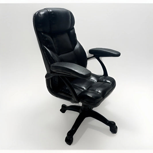 Announcer Commentator Desk Office Chair for WWE Accessory Action Figure