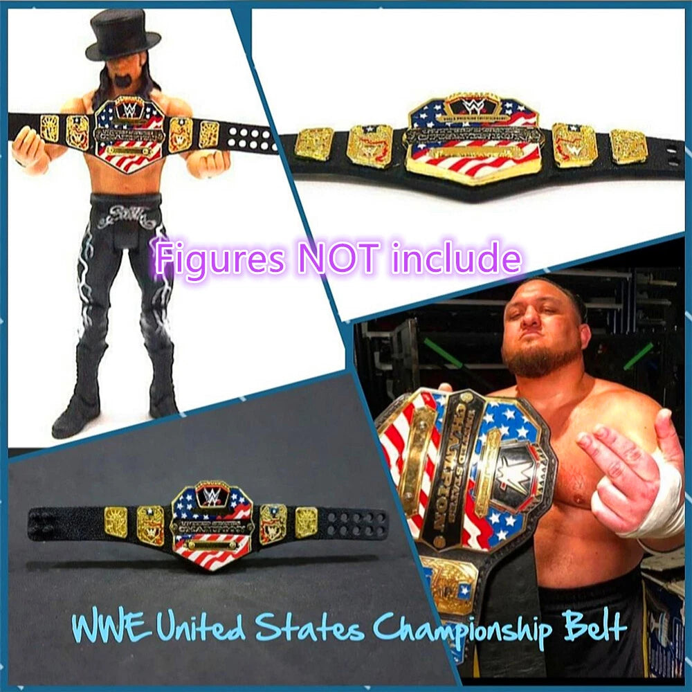 United States Championship WWE Elite Title Belt Accessory Action Figure Mattel