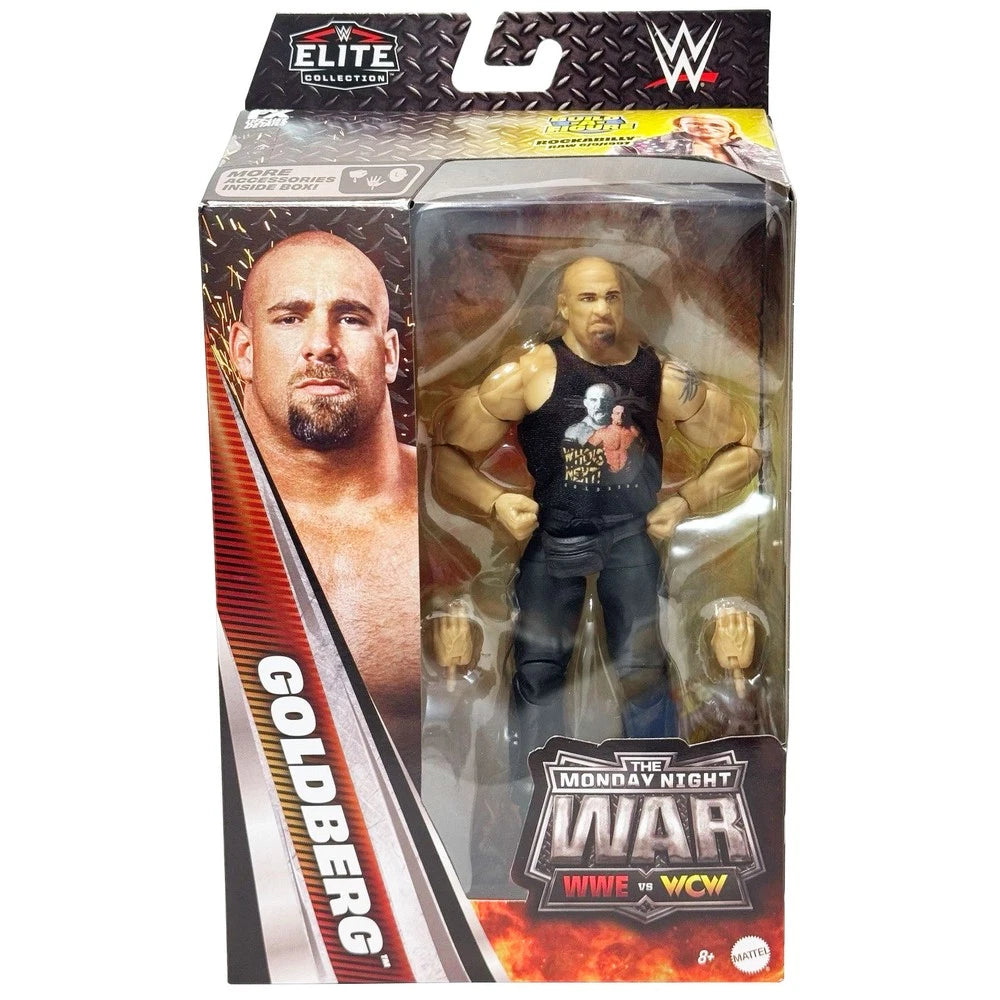 Goldberg WWE Elite Monday Night Wars 12 Action Figure Mattel