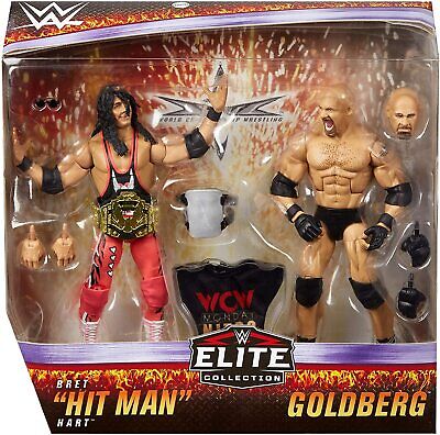 Goldberg and Bret Hart WCW - WWE Elite 2 Pack Set Action Figures