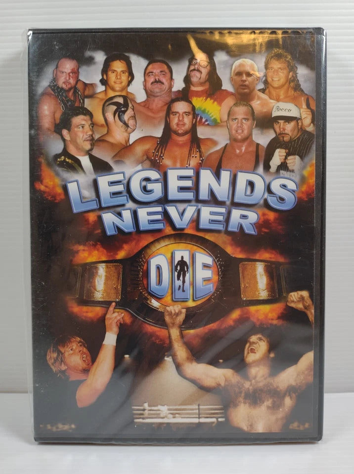 Legends Never Die Wrestling DVD New Sealed Roddy Piper Shane Douglas Raven
