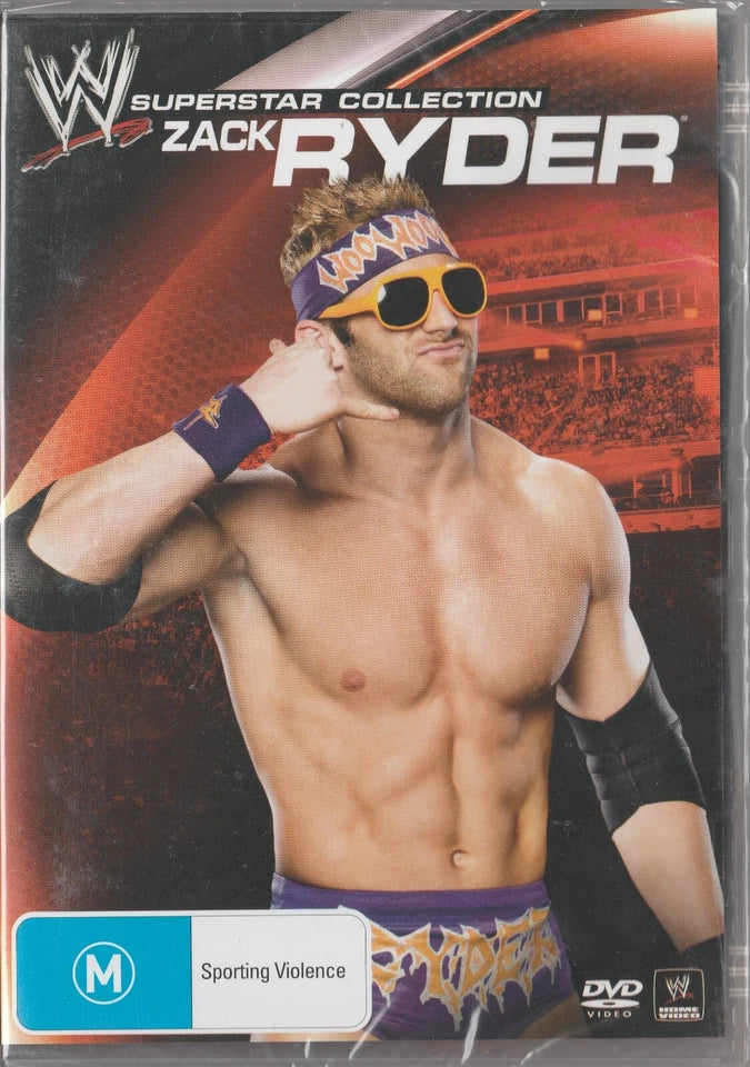 WWE Superstar Collection Zack Ryder (DVD, 2012) Region 4