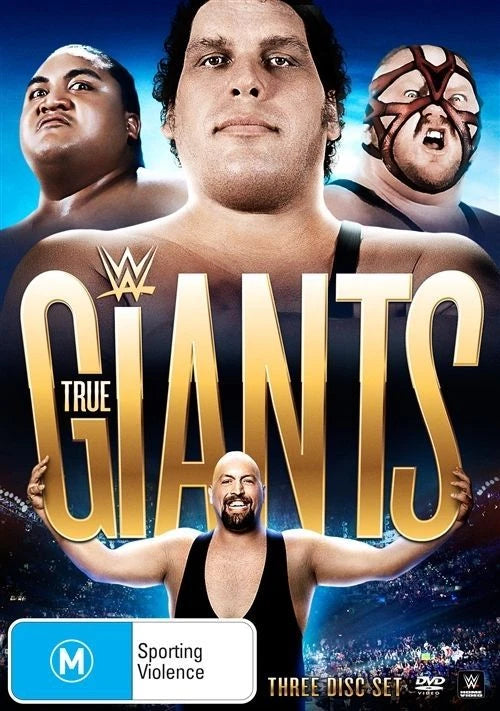 WWE Presents - True Giants (DVD, 2015, 3-Disc Set) new Region 4