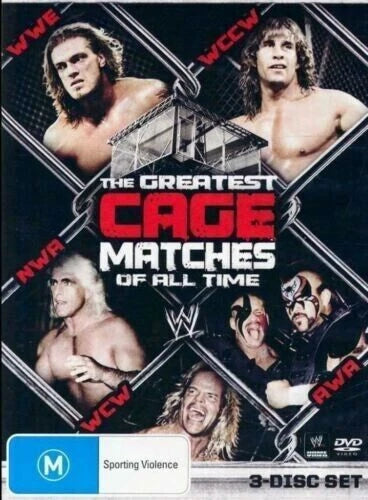 WWE The Greatest Cage Matches Of All Time DVD 2011 NEW SEALED Hogan Wrestling