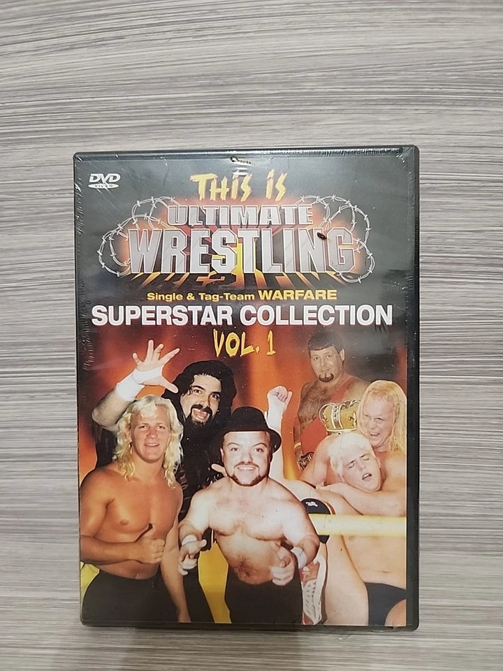 This is Ultimate Wrestling Superstar Collection Vol. 1 DVD 2001