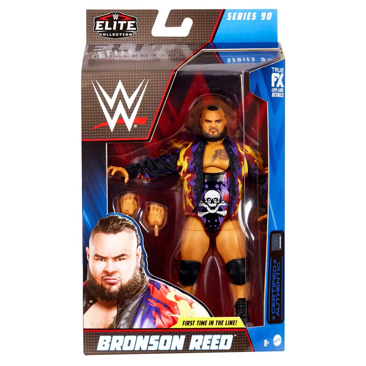 Bronson Reed WWE Elite 90 Action Figure Mattel