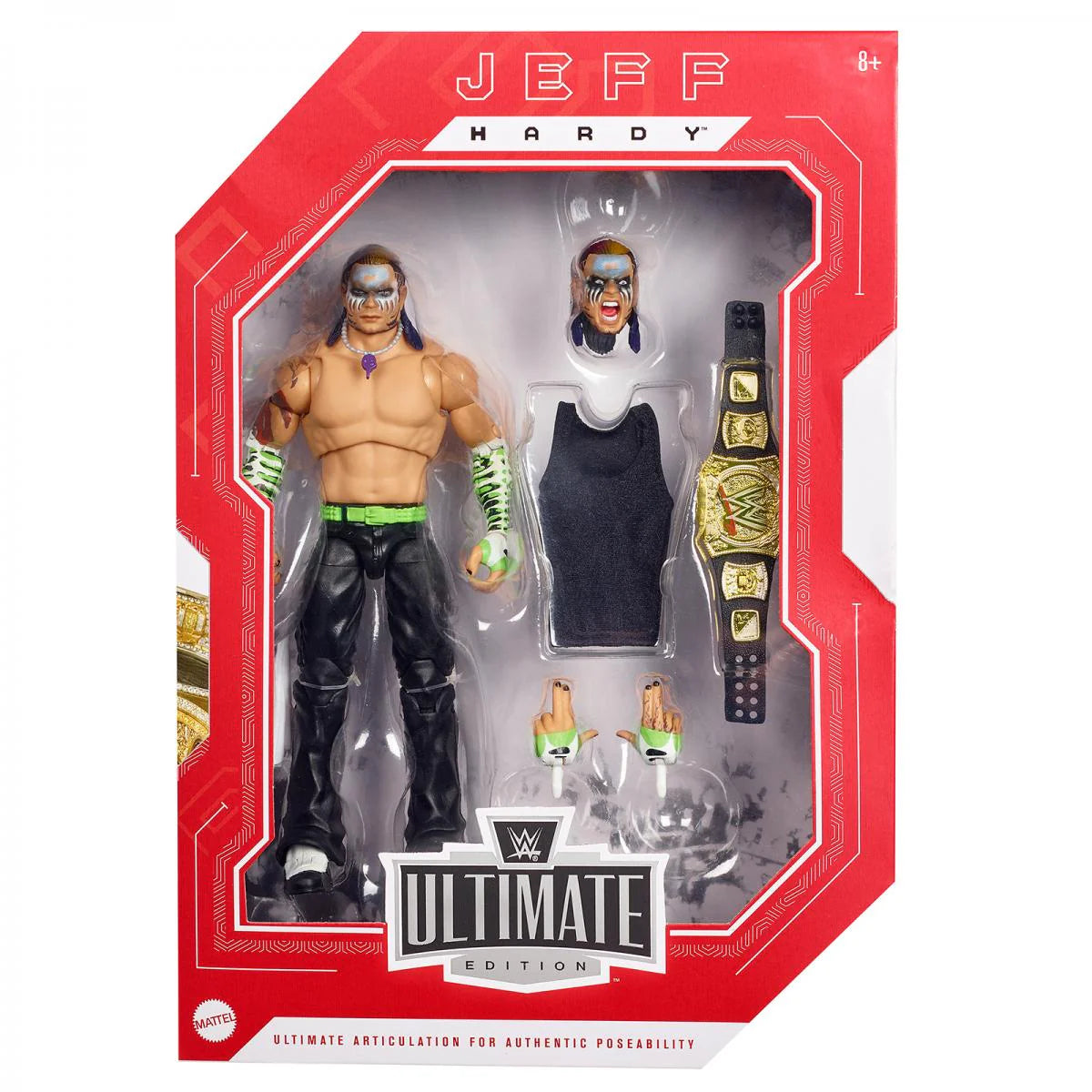 Jeff Hardy WWE Ultimate Edition Fan Takeover Action Figure