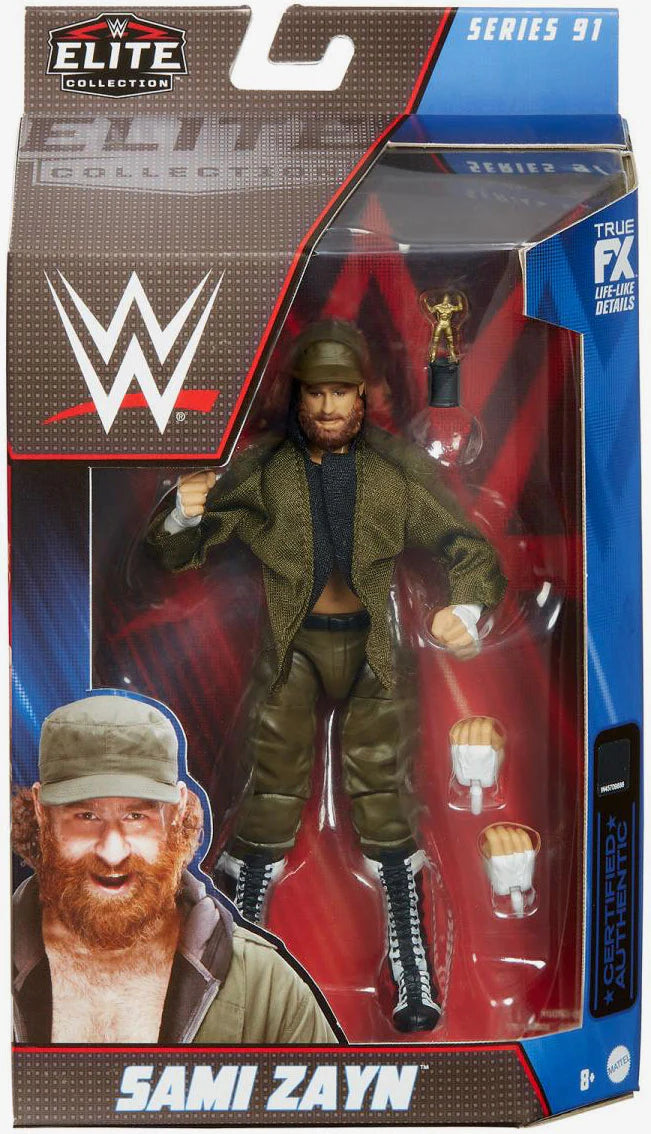 Sami Zayn WWE Elite Series 91 Action Figure