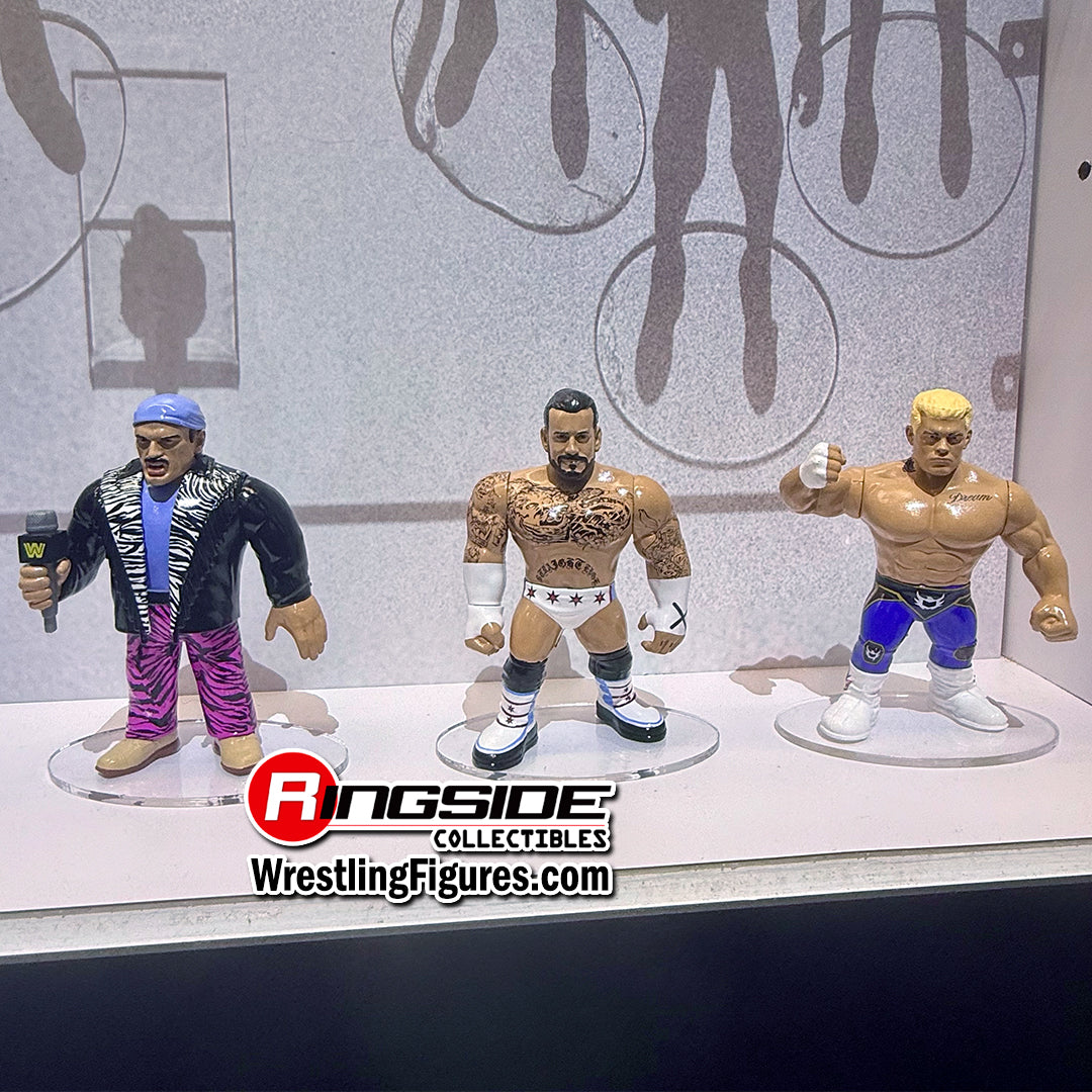 PREORDER Set of 3 Rhodes, Punk, Ventura - WWE Retro 2025 Wave 1 Action Figure