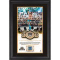 Seth Rollins WWE Framed Golden Moments 10" x 18" 2023 Champions Match Canvas of 250
