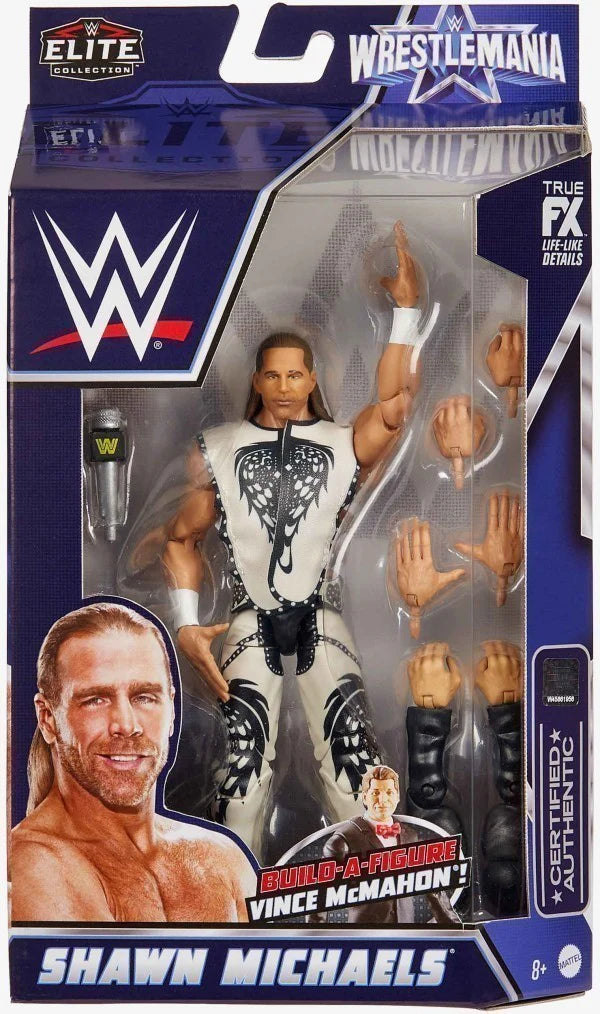 Shawn Michaels WWE Elite Wrestlemania 38 Action Figure