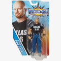 Stone Cold Steve Austin WWE Basic Series Wrestlemania Action Figure Mattel