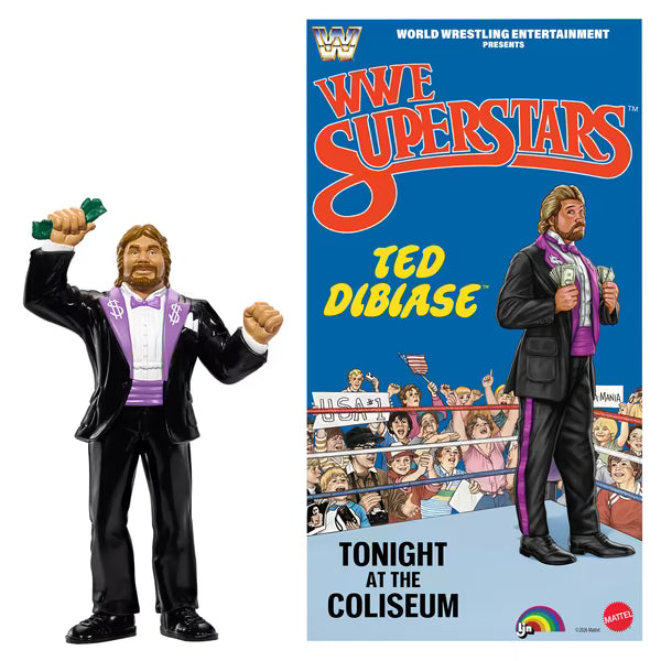 Ted Dibiase WWE LJN Series 4 Action Figure Mattel Retro