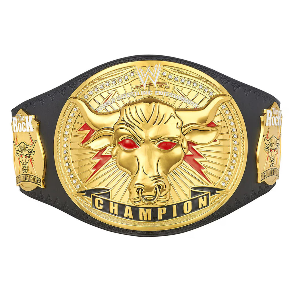 Brahma Bull The Rock WWE Official Licensed Replica Title Belt WWE Shop