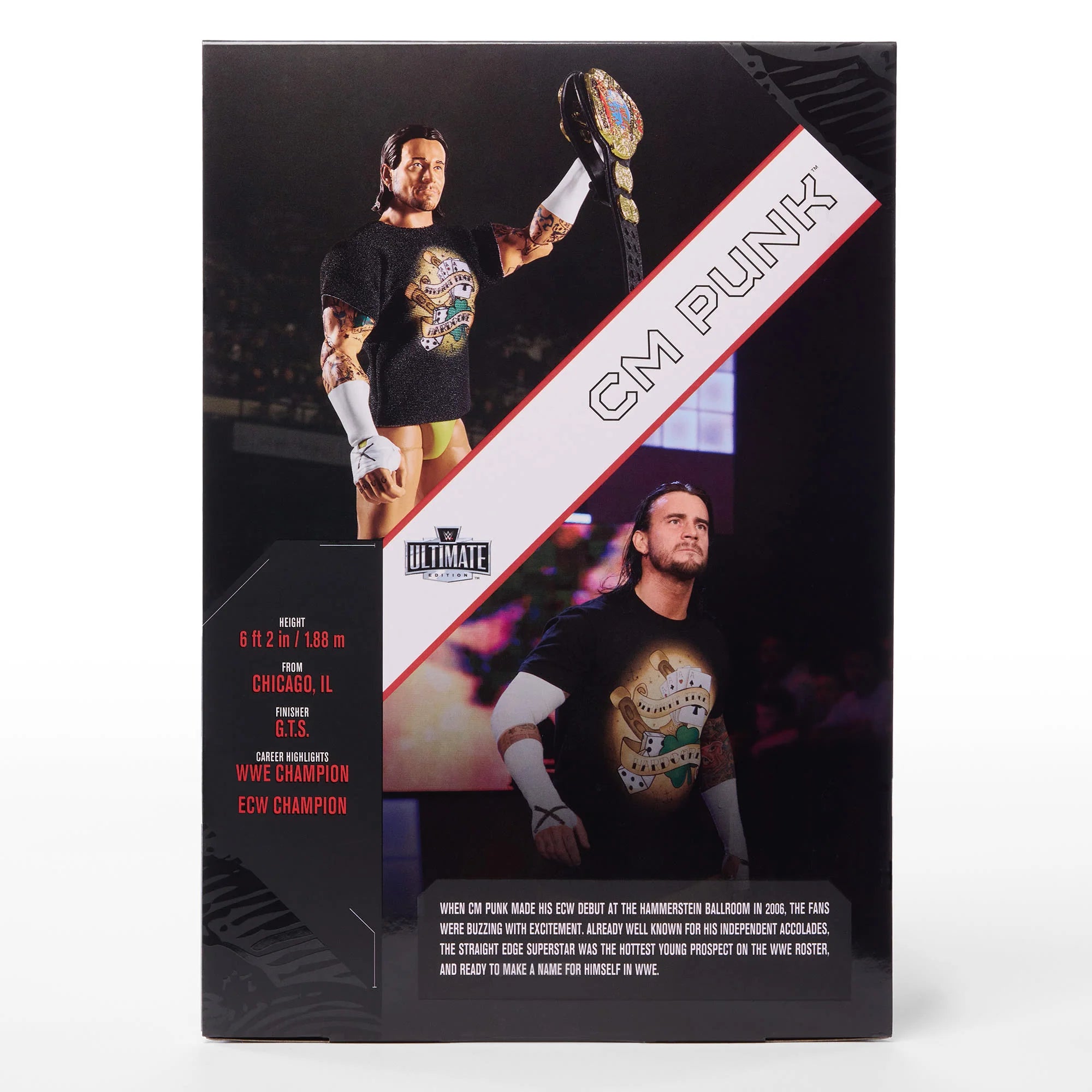 Reboxed CM Punk WWE Ultimate Edition Limited Exclusive Action Figure Mattel