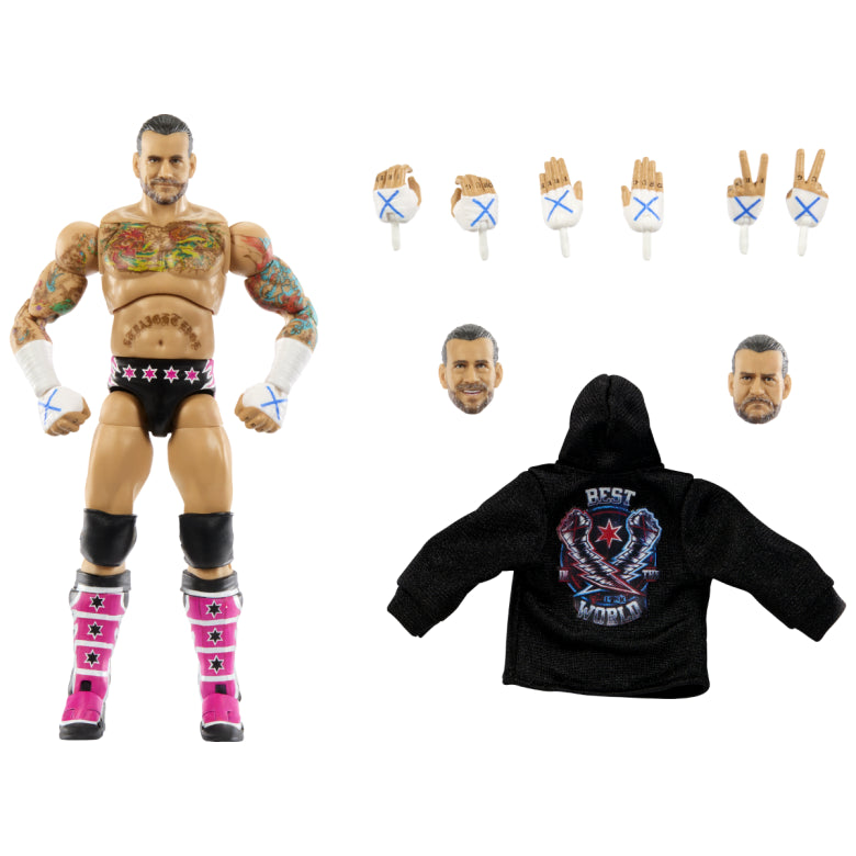 CM Punk WWE Ultimate Edition 27 Action Figure