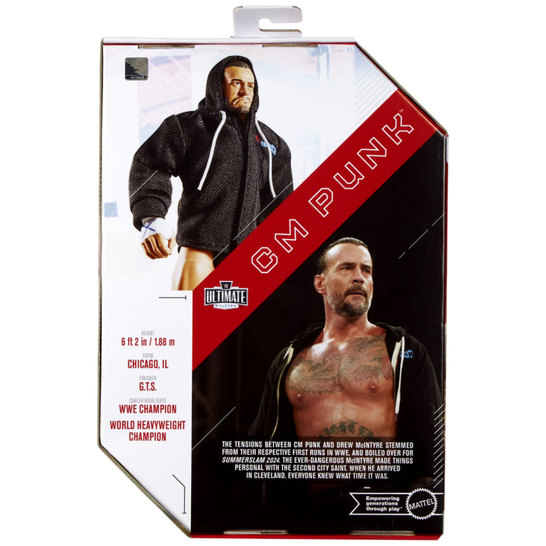 CM Punk WWE Ultimate Edition 27 Action Figure