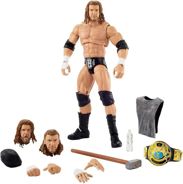 Triple H WWE Ultimate Edition 3 Out Of Box Action Figure Mattel 5