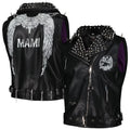 WWE Unisex Black Rhea Ripley Replica Vest Size Small