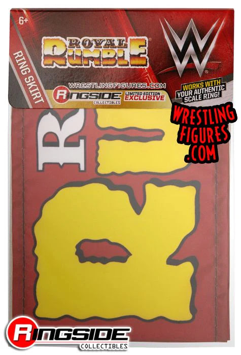 WWE WWF Royal Rumble Ring Skirt Scale Ring for WWE Scale Ring Mattel